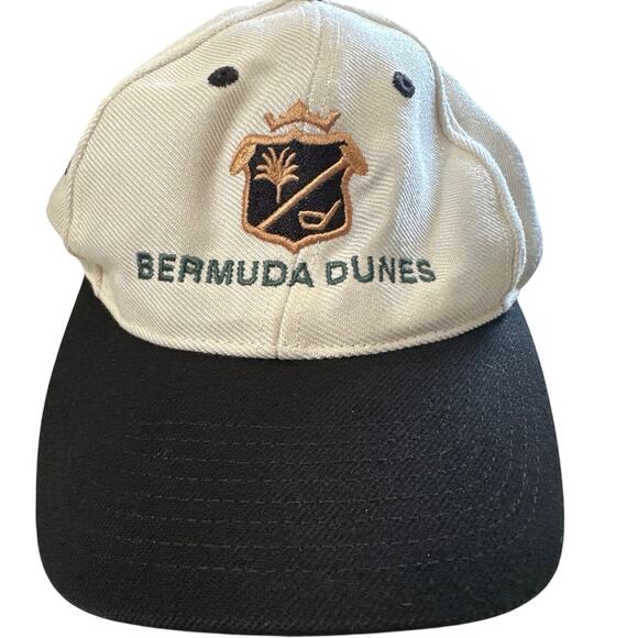 Bermuda Dunes Golf hat W/ “Home of Bob Hope” fitted 4head Head Gear. 7 1/4 - Picture 1 of 7